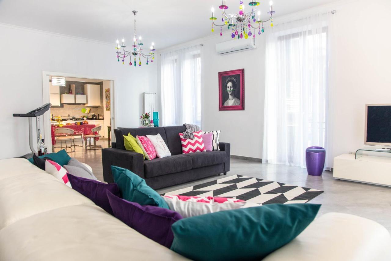 נאפולי Ferdinando Arthouse Oversized Modern Apartment - By Gocce Team מראה חיצוני תמונה